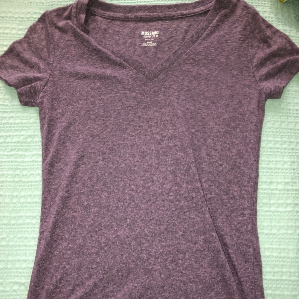 Women’s purple tee shirt